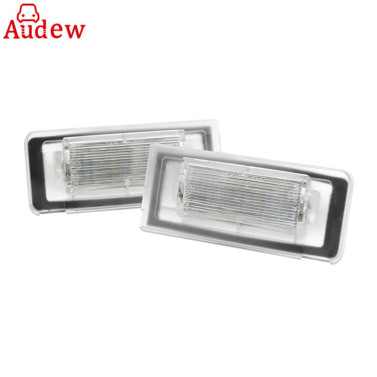 2pcs 18LED Car Tail License Number Plate Light Lamp LED Auto Rear Plate Light For Audi TT 8n 99