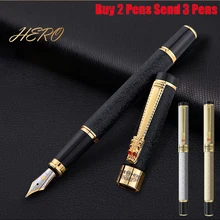 Free Shipping New Arrival Brand Hero Fountain Pen Dragon Clip Metal Student Ink Writing Pen Buy 2 Pens Send Gift Free Shipping New Arrival Brand Hero Fountain Pen Dragon Clip Metal Student Ink Writing Pen Buy 2 Pens Send Gift