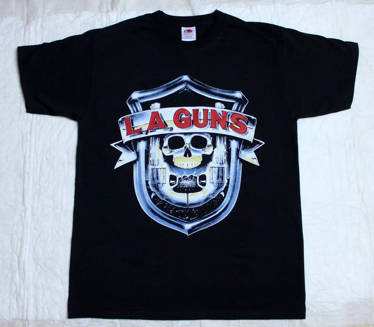 LA GUNS-l. A. GUNS NO MERCY TOUR 1988 металлическая футболка в стиле рок (s-xxl) Забавные футболки |