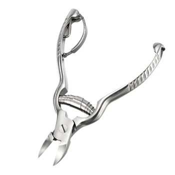 

1Pcs Stainless Steel Thick Hard Toe Nail Clippers Plier Heavy Duty Pedicure Tools Gourd Shape Cuticle Scissor