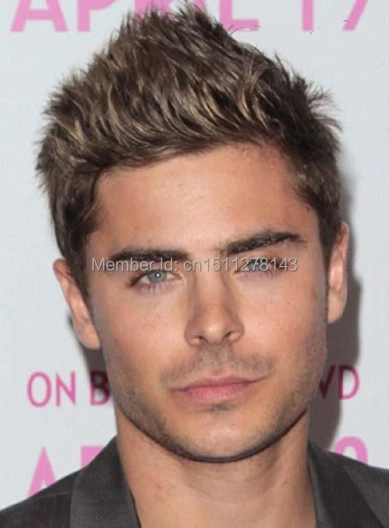 Free Shipping 100 Human Remy Hair Cool Short Straight Brown Handmade Lace Front Wig For Men 4 Inch Indian Hair Lace Wigs Wig Crown Wig Brownwig Funny Aliexpress