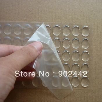 

Free Shipping: Wholesale 2000 pcs/lot 18*13 mm Oval Shape Custom Epoxy Stiker Clear For Jewelry Decoration