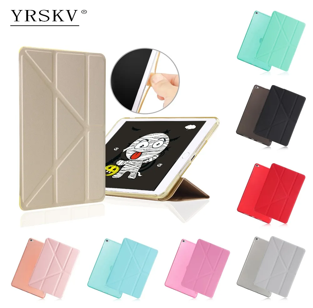 

Case for iPad mini 4 (2015) YRSKV PU Leather + TPU Rear Cover Smart Auto Sleep Wake Tablet Case For Apple iPad : A1550`A1538