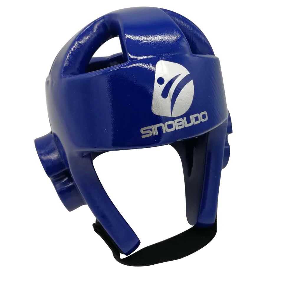 Sinobudo Taekwondo Head Protector Karate Equipment Helmet Mma Muay Thai Boxing Head Guard