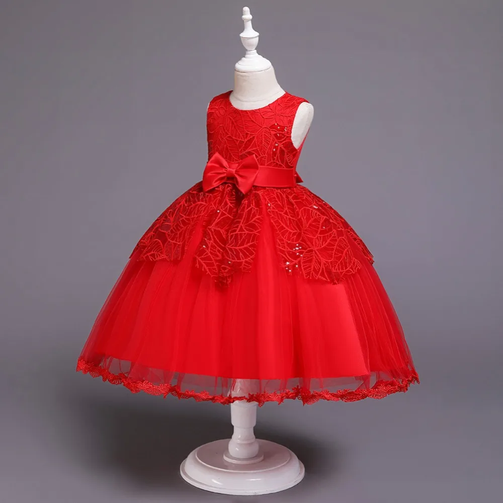 Платье принцессы для девочек; коллекция года; летнее стильное платье для маленьких девочек; детская одежда с цветами; свадебное платье для девочек; одежда; От 1 до 5 лет