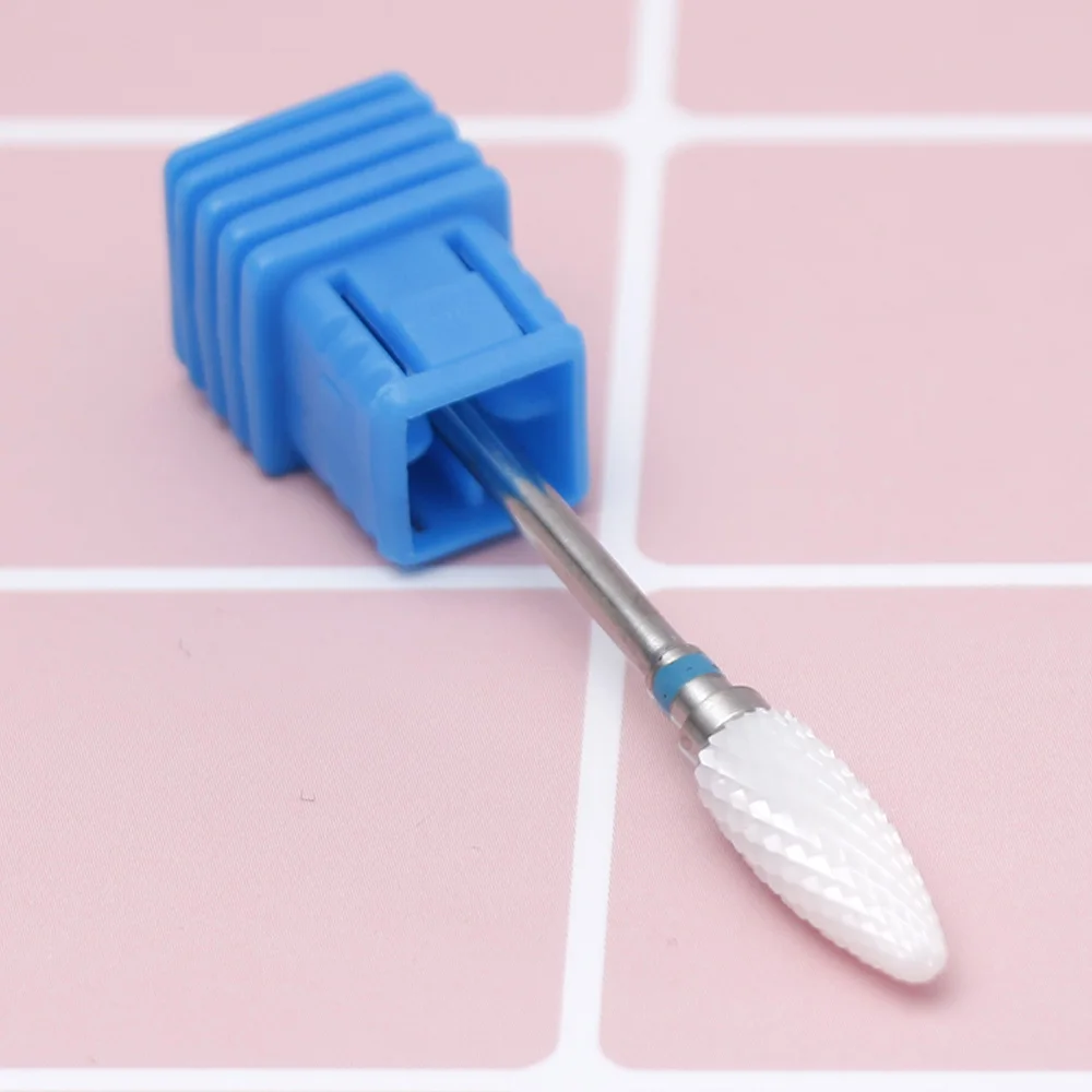 Горячий керамический сверло для ногтей для электрического маникюрного станка аксессуары для дизайна ногтей Инструменты Электрический Маникюрный резак пилки для ногтей