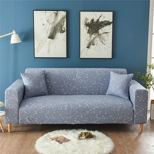 Серый Цвет все включено эластичный чехол на диван для Гостиная плотно Обёрточная бумага секционные покрывало на диван, кушетку Ipad Mini 1/2/3/4 местный - Цвет: Color 4
