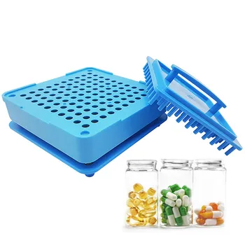 

100 Holes Manual Capsule Filling Machine #1 #0 manual encapsulator capsule filling board