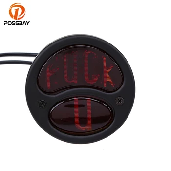 

POSSBAY Motorcycle Tail Lights Bike LED Rear Taillight Brake Flasher Light For Harley Honda Chopper Bobber Cafe Racer Lights