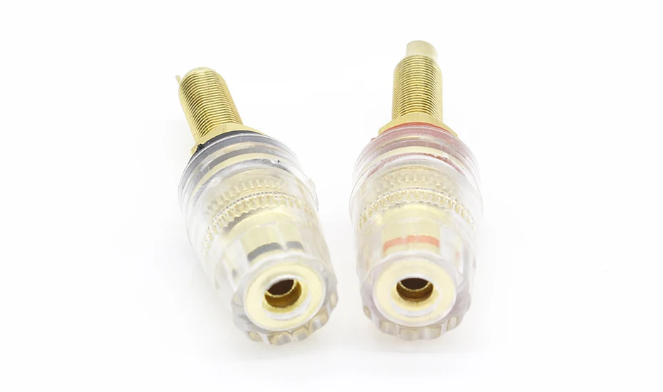rosca áudio alto-falante amplificador 4mm banana plug