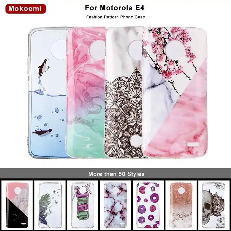 

Mokoemi Fashion Cute Luxury Soft 5.0"For Motorola Moto E4 Case For Motorola Moto E4 Phone Case Cover