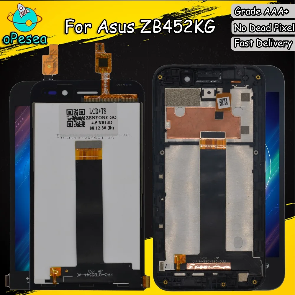 Экран телефона 4 5 ''для Asus Zenfone GO ZB452KG X014D ЖК дисплей панель сенсорный экран