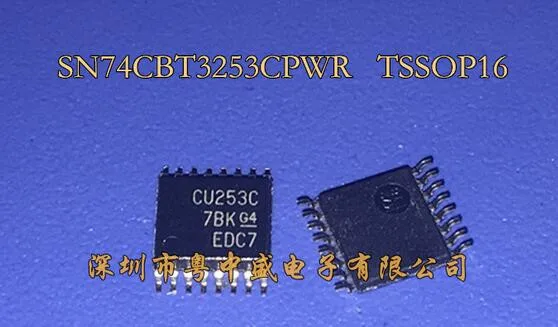 

20pcs/lot SN74CBT3253CPWR IC DUAL1:4 FET MUX/DEMUX 16TSSOP 3253 SN74CBT3253 SN74CBT3253C