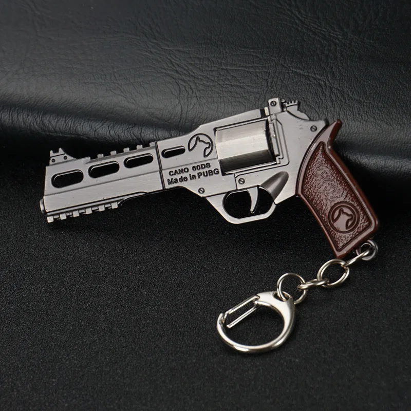 Game PUBG P92 Sand Eagle Pistol Revolver Keychain man Weapon Model Pubg Key Ring For Game Lover Gift Of High Quality Jewelry