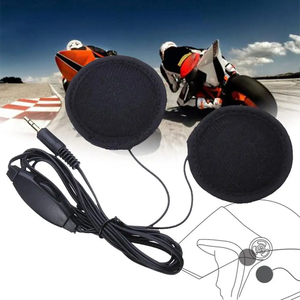 

CS-083 Universal Plastic Headset Helmet Mp3 Headphone Headset GPS Navigation 3.5MM Plug For Motorcycle
