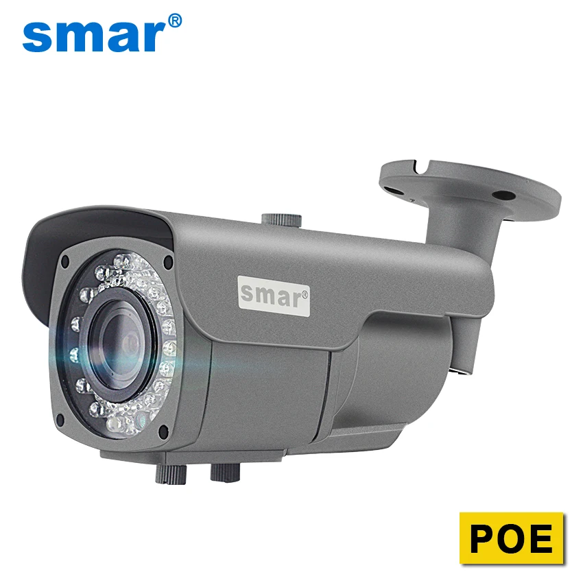 HD 720P 960P 1080P наружная Водонепроницаемая POE IP Камера Встроенная 2 8 12 мм МП объектив с