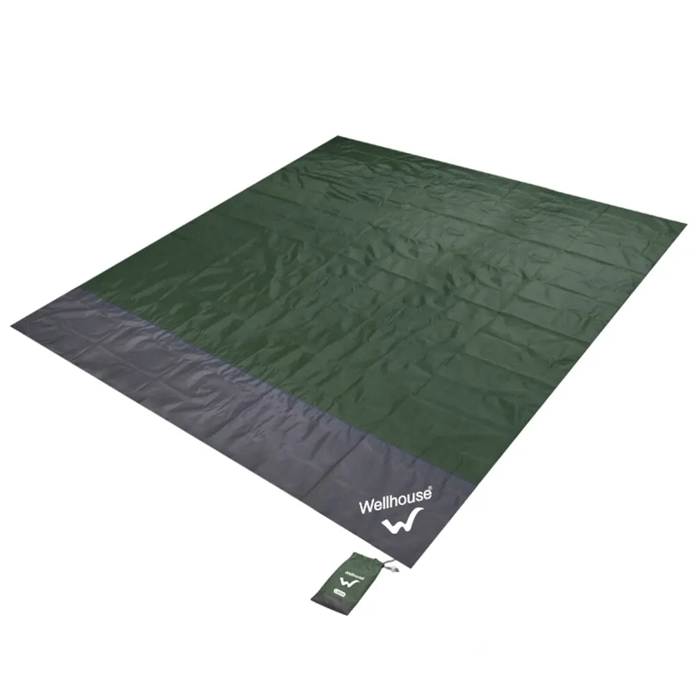 

# Outdoor Camping Mat With 4 Pegs Waterproof Beach Blanket Outdoor Portable Pads Picnic Mat Camping Ground Mat Mattress M/L