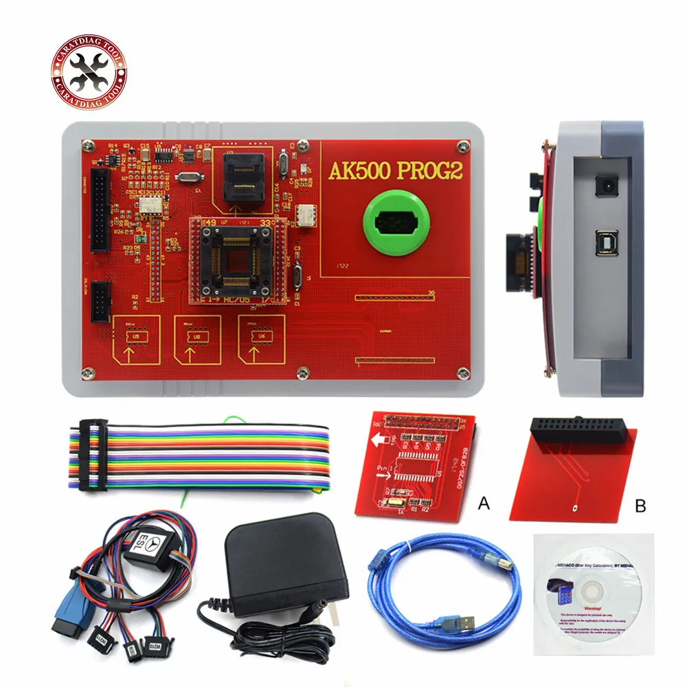 

2018 Newest AK500 Pro full Set AK 500 Key Programmer AK500 SKC Main Unit for Mercedes for Benz AK500 Free Shipping