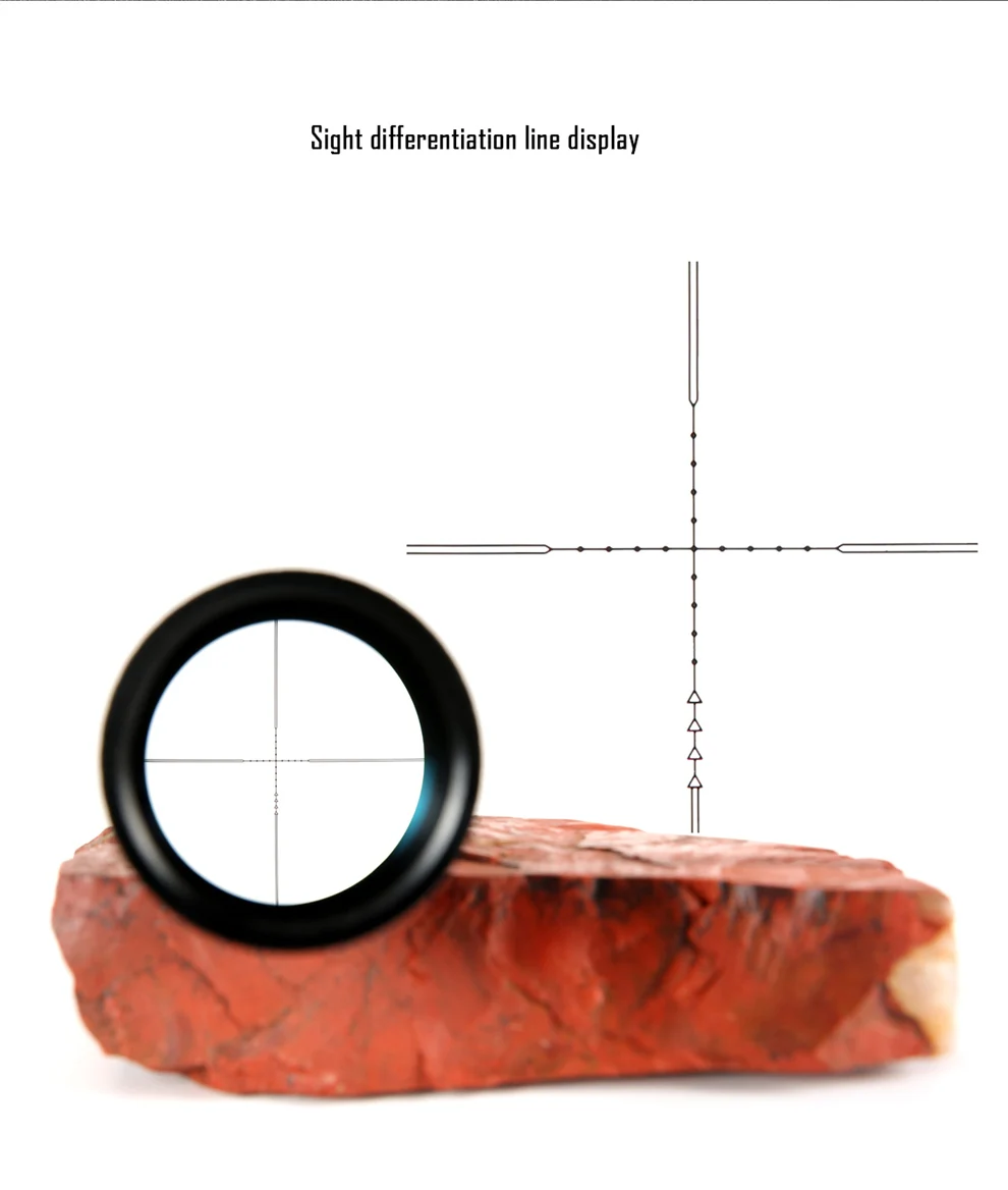 SULIKO 1,5-5×20ME охотничьи оптические прицелы Регулируемый Красный охотничий светильник тактический прицел оптический прицел быстрый фокус