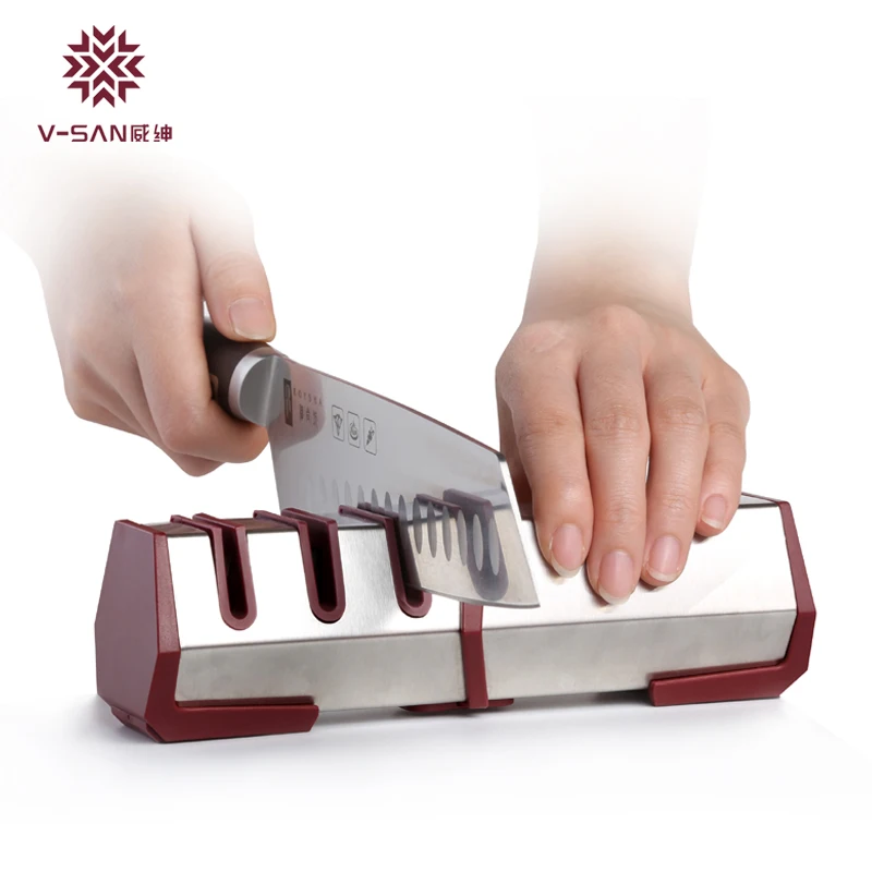 

[TAIDEA] Professional Kitchen Knife Sharpener Diamond and Carbide Knife Tools Sharpening afiador pedra de afiar Machine