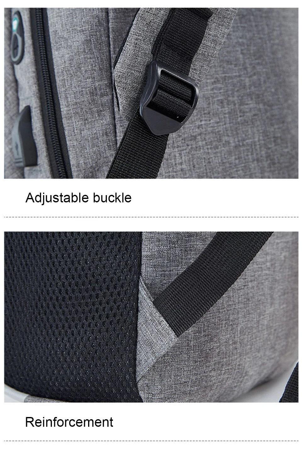 Anti Theft Backpack Men Backpacks Laptop 17 Inch 15.6 Male Female Backpacking USB Charging Student Notebook Bagpack Travel Bags (7)