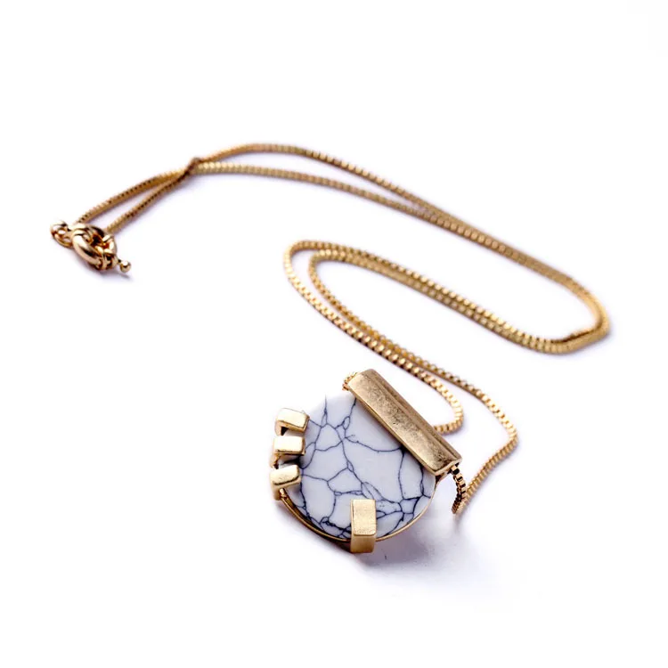 

Factory Direct Wholesale Different Texture of Crack Female Long Necklace Restoring Ancient Ways