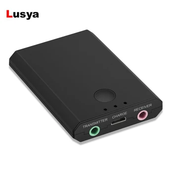 

Bluetooth 4.2 Wireless Adapter For TV DVD Mp3 2in1 Stereo Receiver Transmitter Audio Receptor Wireless Adapter AUX 3.5MM