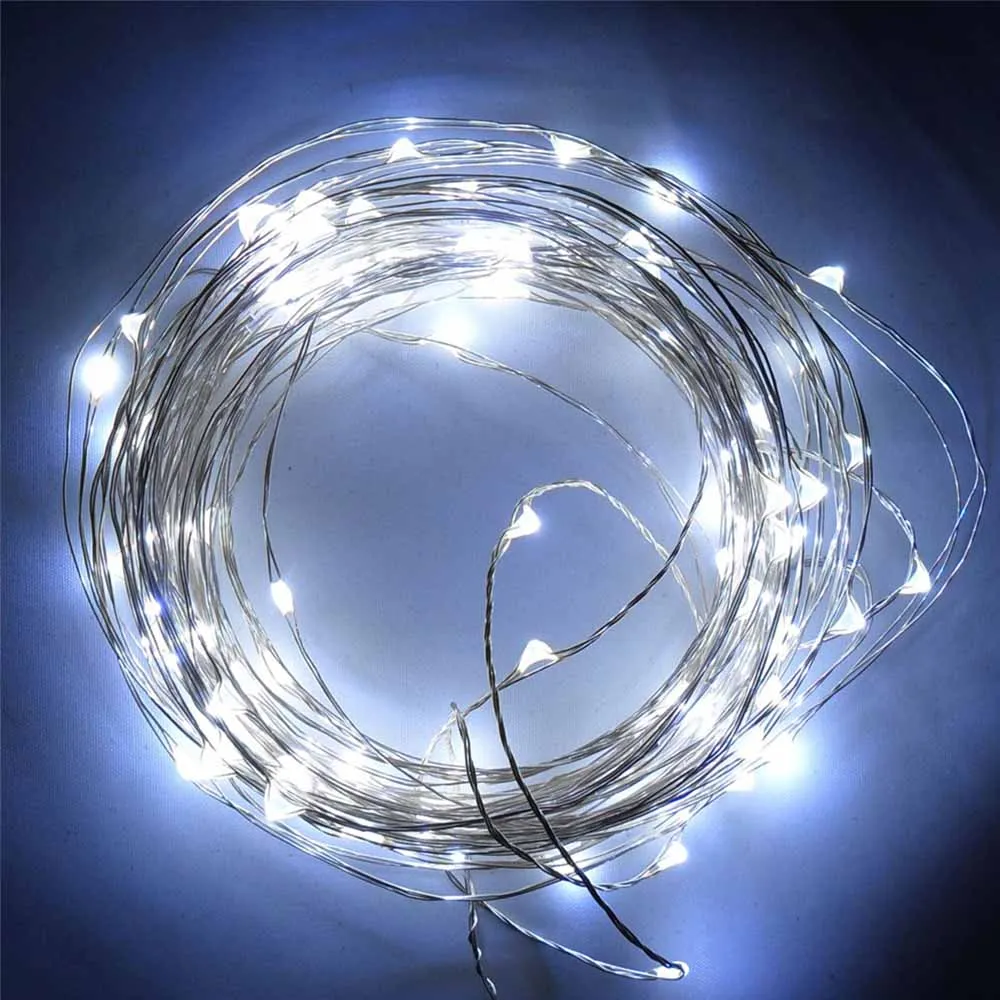 30M 50M LED Christmas Copper Silver Wire String Light DC 12V Remote Control Fairy Lights Xmas Tree Party Wedding Home Decor Lamp (1)