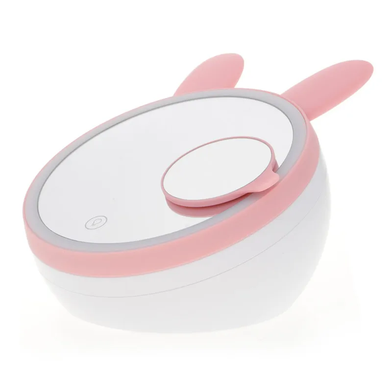 Новый USB Перезаряжаемый светодиодный светильник с заячьими ушками настольная