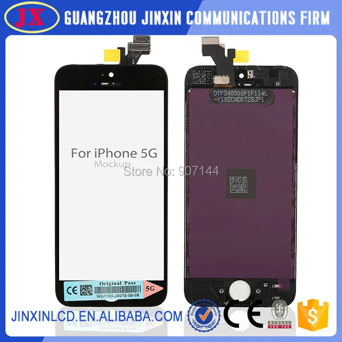Prix pour 10 PCS/LOT 100% Garantie Pour l'iphone 5 5G LCD avec écran tactile digitizer Assemblée Blanc ou Noir Livraison gratuite Prix pour 10 PCS/LOT 100% Garantie Pour l'iphone 5 5G LCD avec écran tactile digitizer Assemblée Blanc ou Noir Livraison gratuite