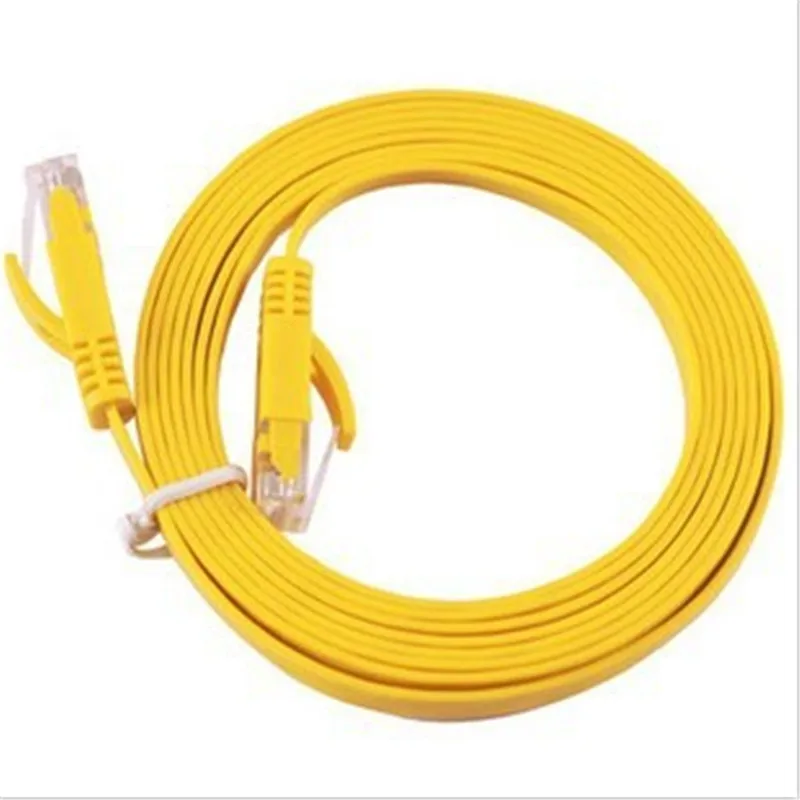 CAT6 Gigabit Category 6 Network Cable 5G Flat Cable Multi strand Copper