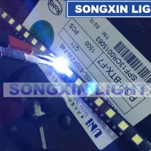 2000 шт. для UNI 3537 3535 1 Вт Светодиодный чип-2 90лм холодный белый ЖК-подсветка для ТВ приложения высокая мощность светодиодный 3 в