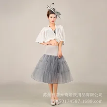 18 цветов Ретро платье бюст торговля бескостная чистая вуаль держать Ежедневное сопротивление цветная юбка-американка пузырчатая юбка