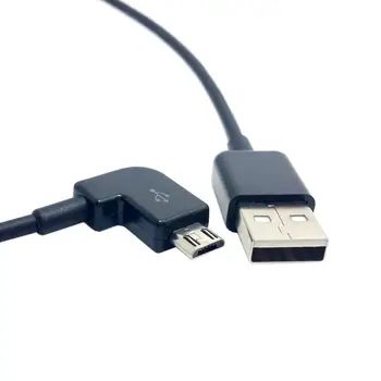 

Chenyang Left angled 90 degree Micro USB Male to USB Data Charge Cable for Phone Black 2m
