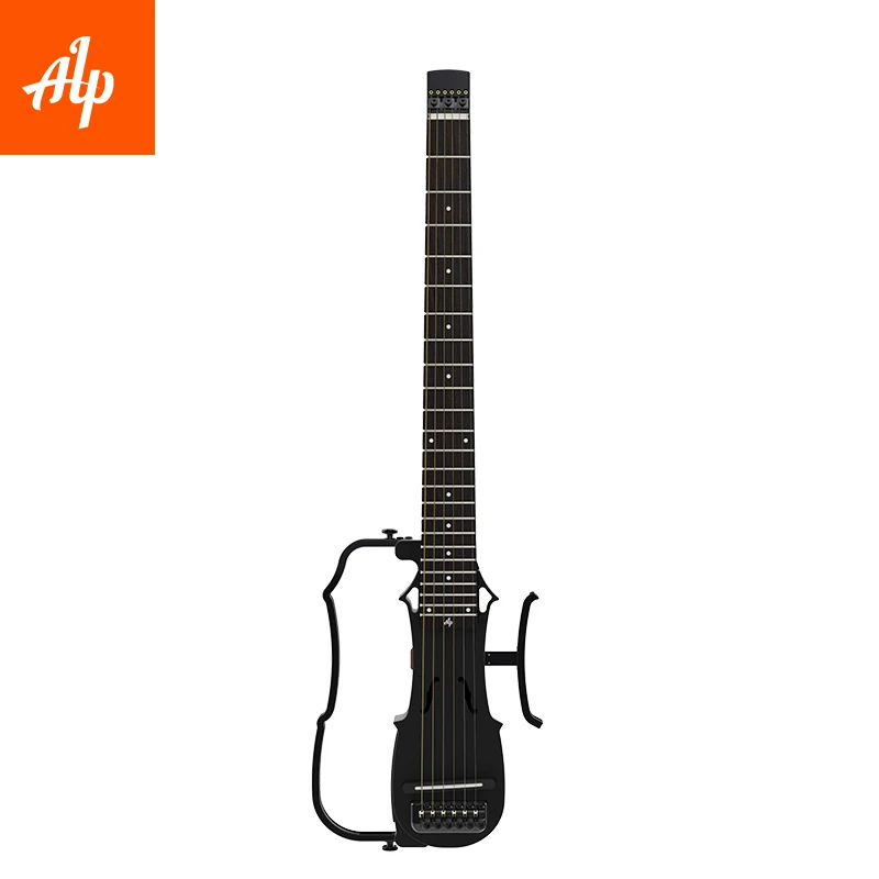 Новое поступление ALP Акустическая гитара DRA300 Складная безголовая с теневой системой звукоснимателя Портативная акустическая гитара для путешествий