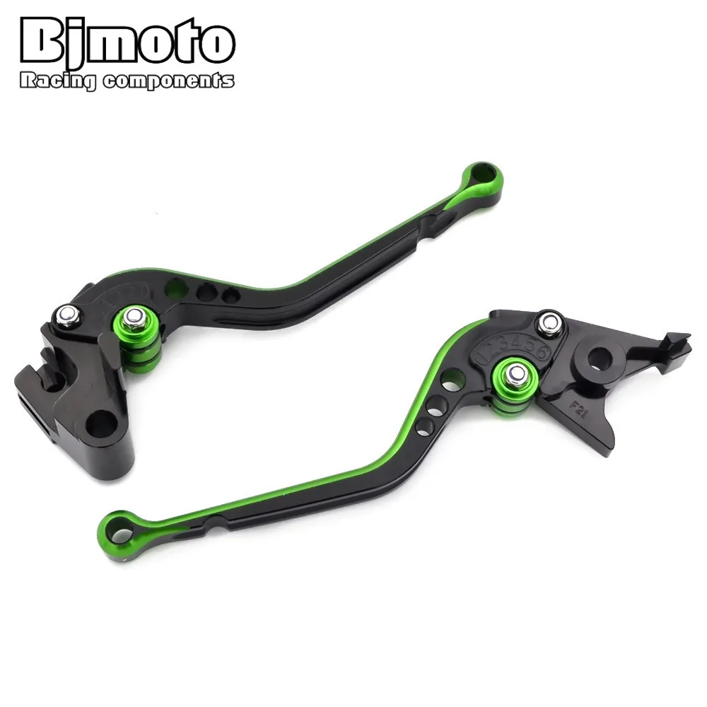 Bjmoto мотоциклетные двойной цвет регулируемый Длинный рычаг мотоцикл тормоза