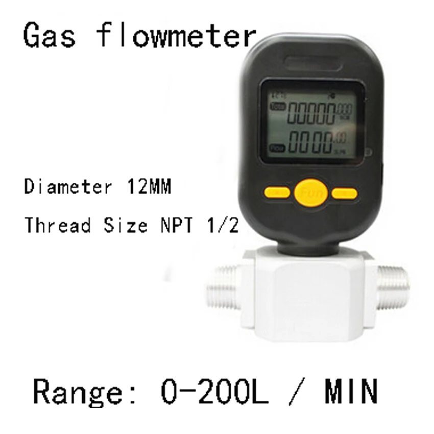 MF5712 Air digital flow meter gas flowmeter 0 100L / min free shipping