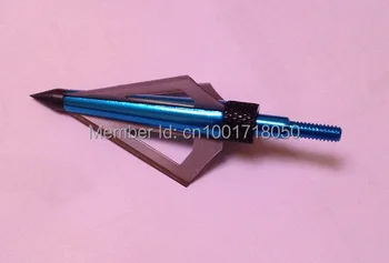 

125GR blue broadhead 3-blades 6pack
