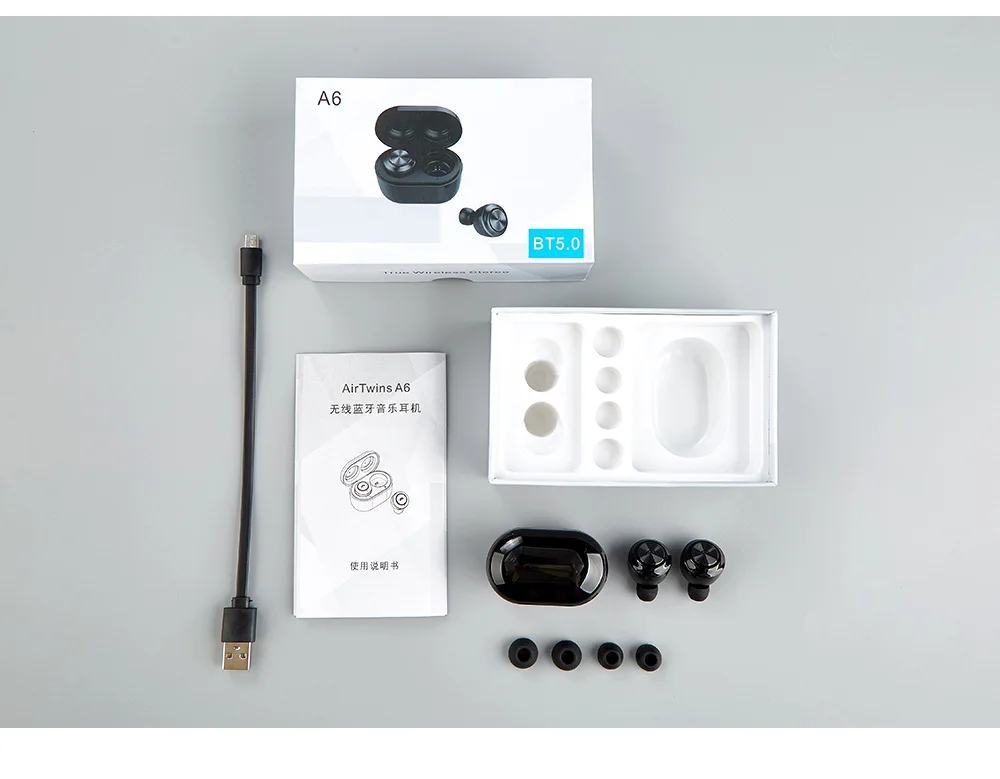 écouteurs Sans Fil A6 Bluetooth 5.0