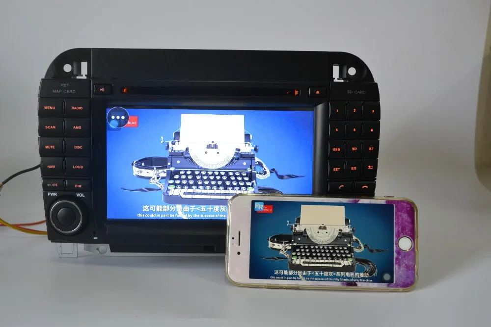 Discount 7 inch Android 9 Car  GPS Navigation 2din DVD  Radio Player for BENZ W220/W215/S280/S320/S350/S400/S500/s class 27