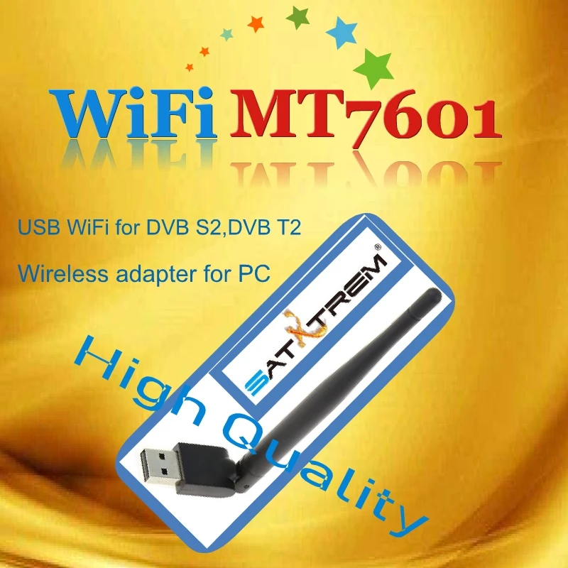 Стабильный wifi mt7601 ключ антенна wifi usb адаптер Wi fi антенна usb Wi-fi dvb s2 dvb t2 спутниковый ресивер wifi DVB-T2