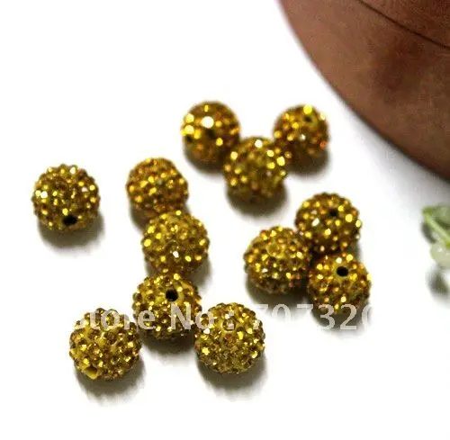 

Hot selling 50pcs Colour shamballa beads ball for bracelet,disco balls Free Shipping MIX COLOURS AT RANDOM