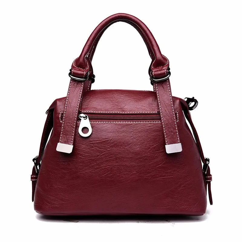 Женские кожаные сумки, высокое качество, женская сумка через плечо, винтажные сумки известного бренда,, одноцветная сумка для рук, женская сумка, основная, Новинка