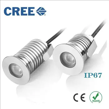 

LED Underground Lamp 1W 3W IP67 Outdoor Recessed Deck Floor Ground Spot Lighting Inground Uplight Driveway Concrete paver light