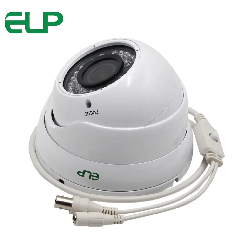 1/3 &quotCMOS 1200TVL Водонепроницаемая варифокальная 2 8 12 мм линза ИК 35 м cctv купольная