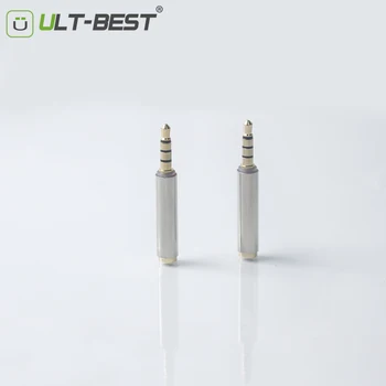 

ULT-BEST 2.5mm Male to 3.5mm Female Stereo Earphone Audio Headphone Adapter Connector Converter For Mobile Phone