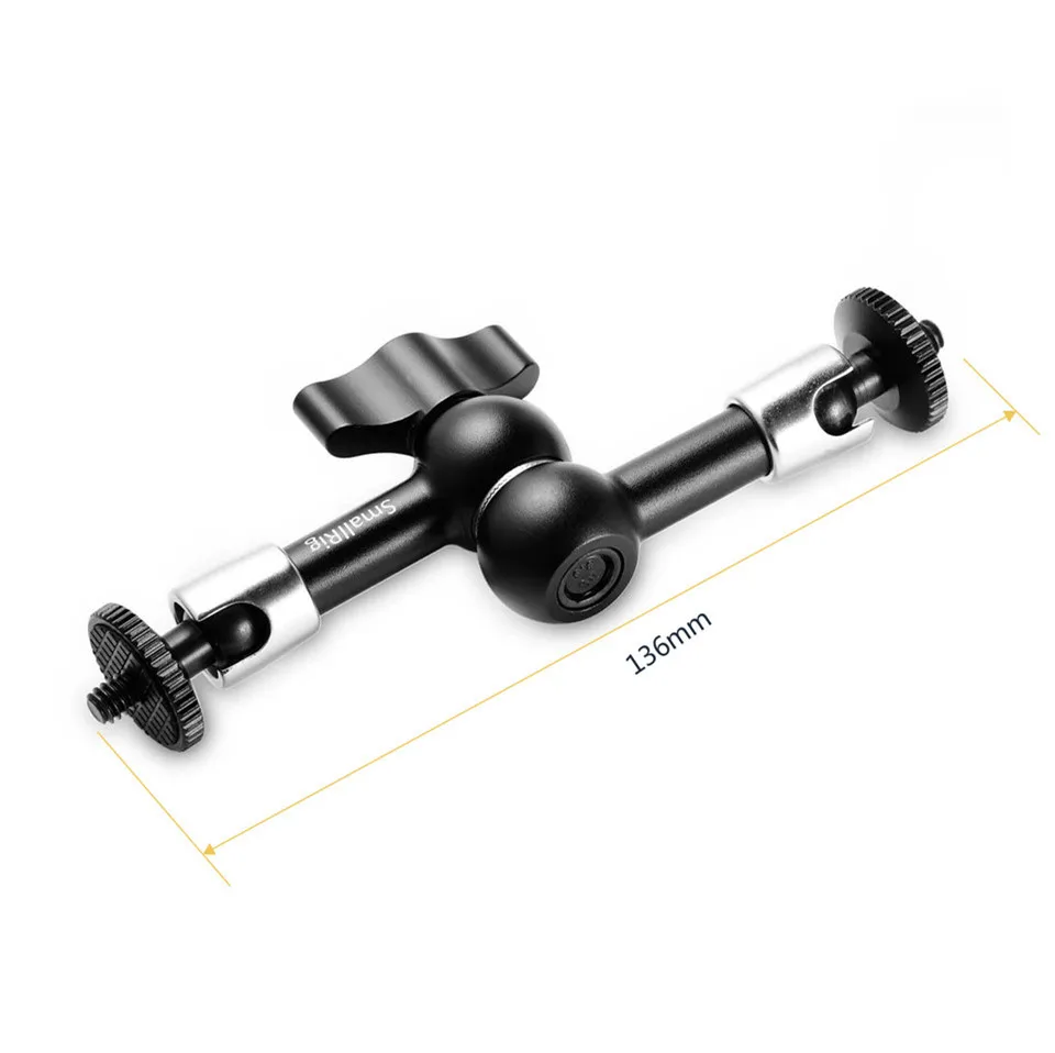 SmallRig 5 дюймовый Регулируемый фрикционный шарнирный магический рычаг с резьбой 1/4