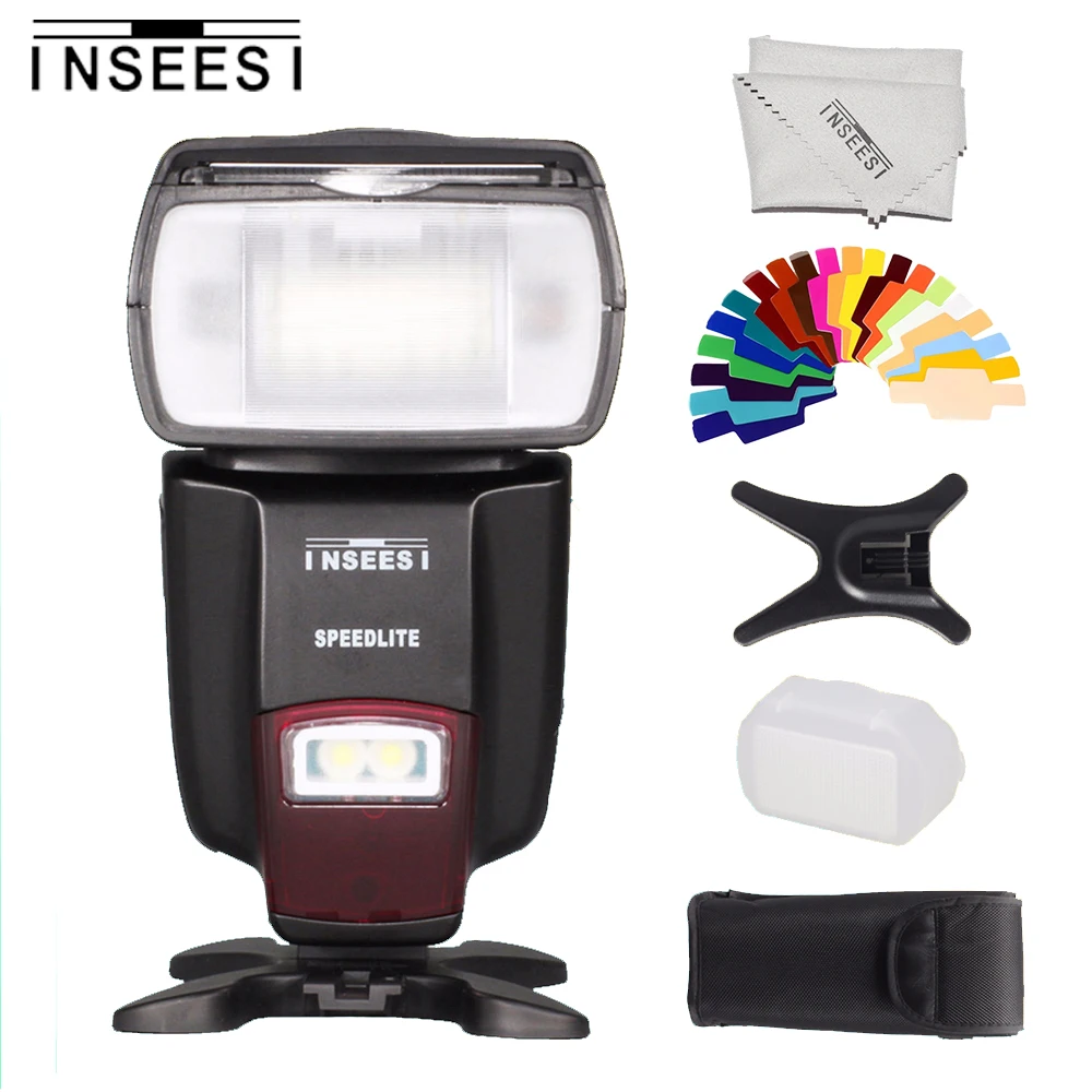 

INSEESI IN560IV For Nikon d7100 d3100 d5300 d7000 d90 d5200 d7200 d750 d610 Camera Speedlite As Viltrox JY-680A Wireless Flash