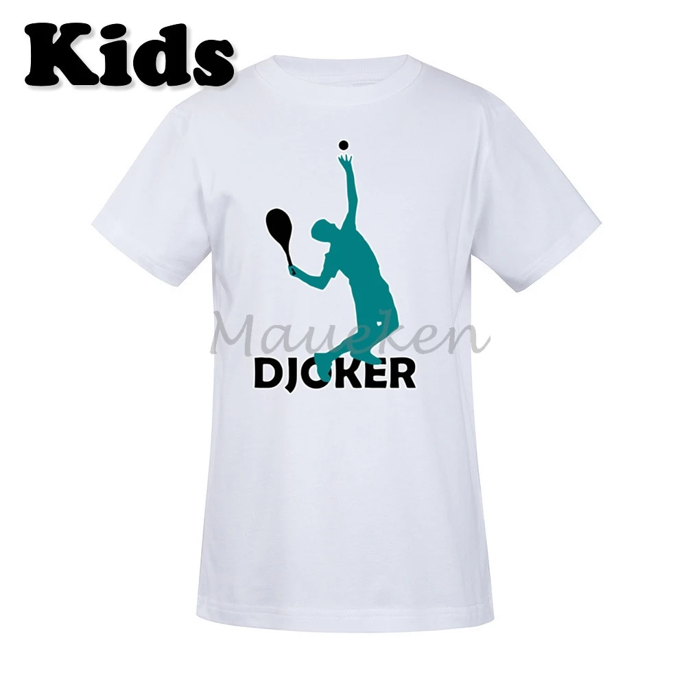 

Kids T-shirt Serbia Nole Djoker Novak Djokovic Serve Marks Clothes T Shirt Youth boys girl tshirt o-neck tee W19040711