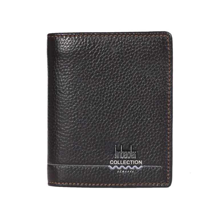 Genuine Cow Leather Male Men Wallet Purse Zipper Around Wallets Standard Bifold Short Card Holders Business Male Clutch Wallet